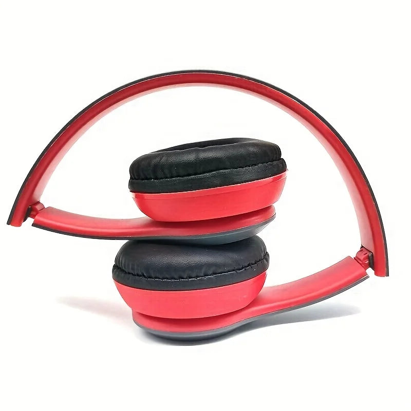 Bluetooth Headset Folding Series Wireless Sports Game Headset for iPhone XiaoMi, Stereo P47 Headset 5.0